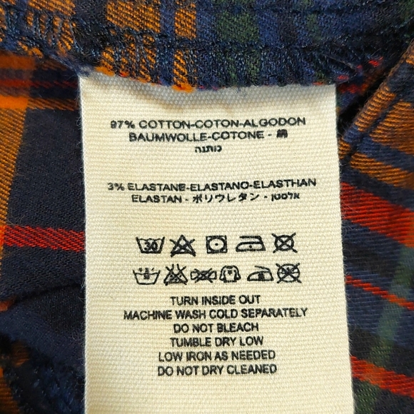 We the Free FP Belle plaid skinny pants, size 25 - Picture 7 of 7